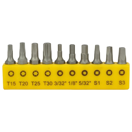 Stanley 29pc Screwdriver Insert Bit Set - Tools Warehouse
