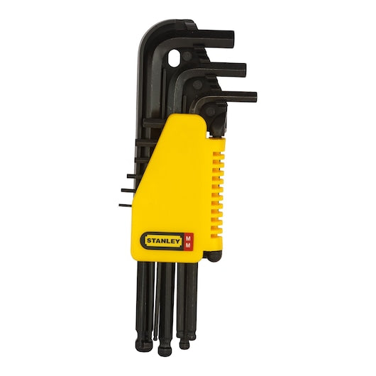 Stanley Hex Key Set Black Finish - Tools Warehouse