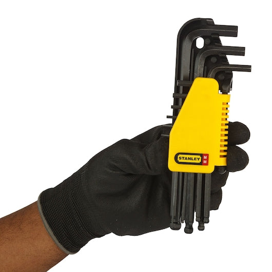 Stanley Hex Key Set Black Finish - Tools Warehouse