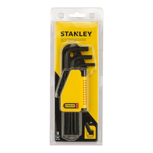 Stanley Hex Key Set Black Finish - Tools Warehouse