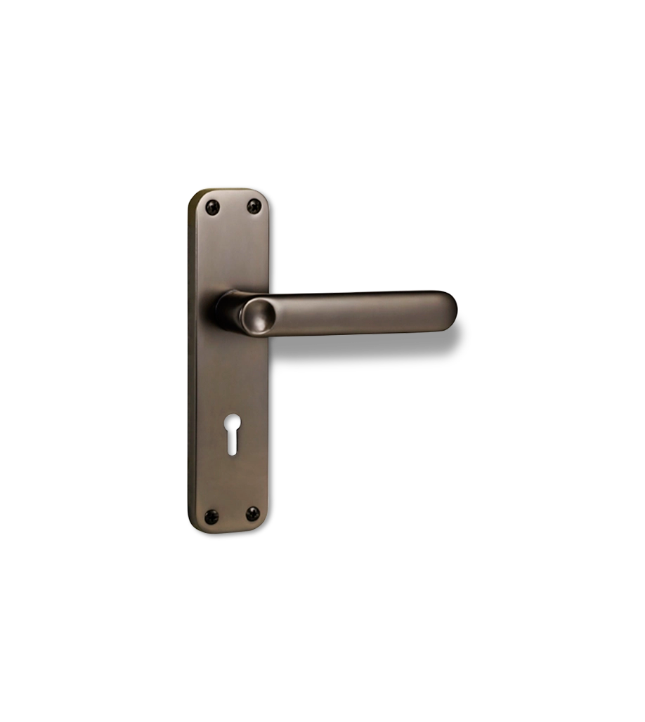 ELC 09 6 Lever Mortise Lock Matte Black Nickel Model 6328
