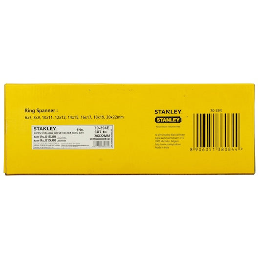 Stanley 6" Combination Snap Ring Plier