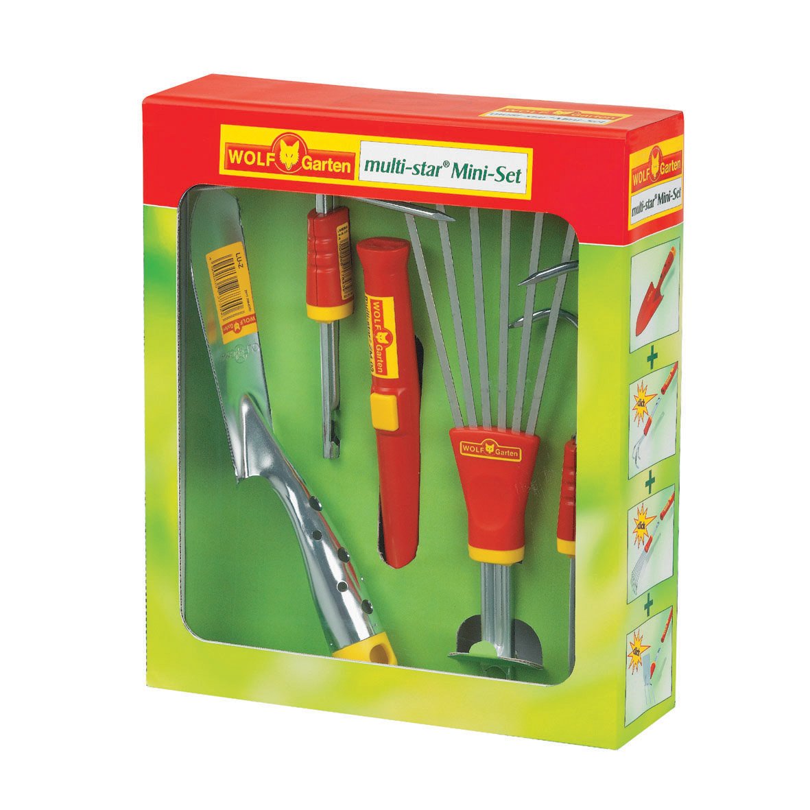 Wolf-Garten P243 Multi-Star Mini Garden Tool Set