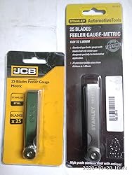 Stanley 25-Blade Feeler Gauge 0.04–1.00mm