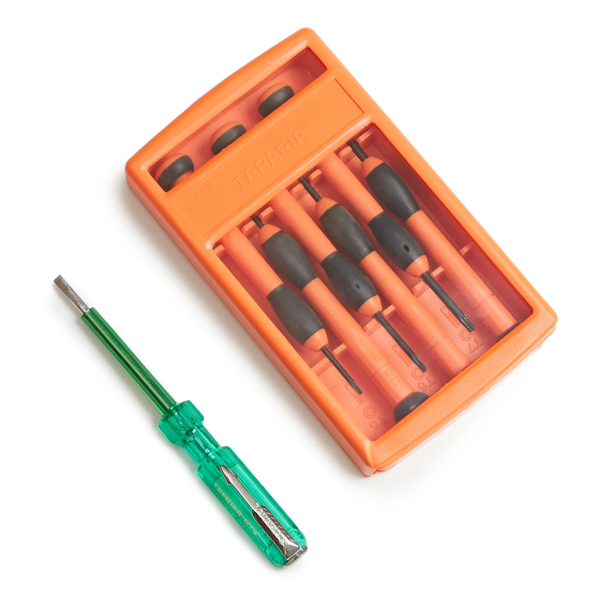 Taparia PSF6 Precision Screwdriver Set Orange 6pc