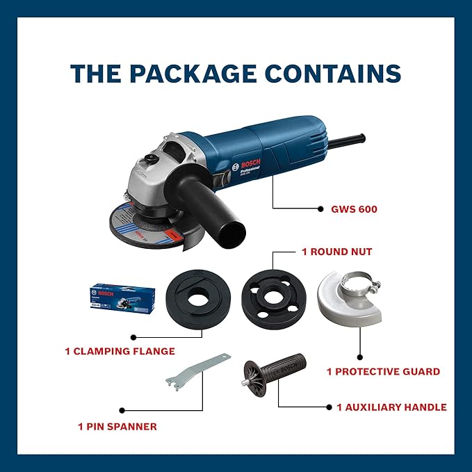 Bosch GWS 600 Professional Angle Grinder - Tools Warehouse
