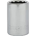 Stanley 8mm 1/2" Drive Standard Socket 6PT