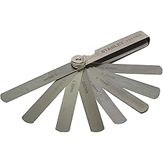 Stanley 25-Blade Feeler Gauge 0.04–1.00mm