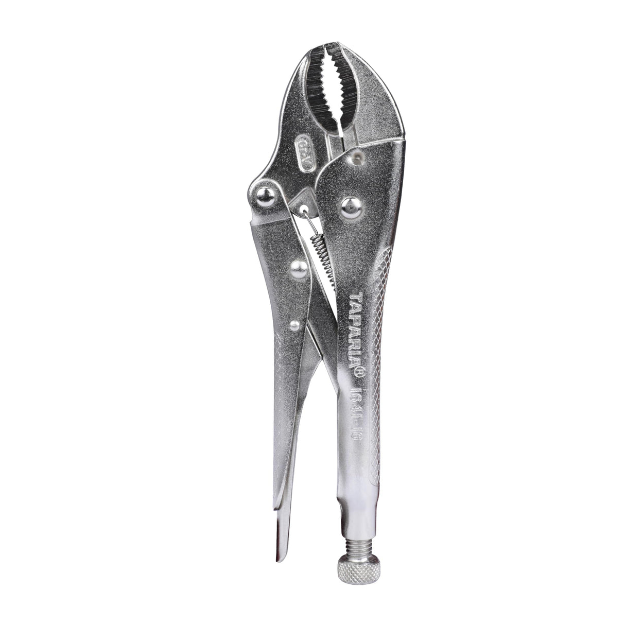 Taparia 1641-10 Curved Jaw Locking Plier Silver 250mm