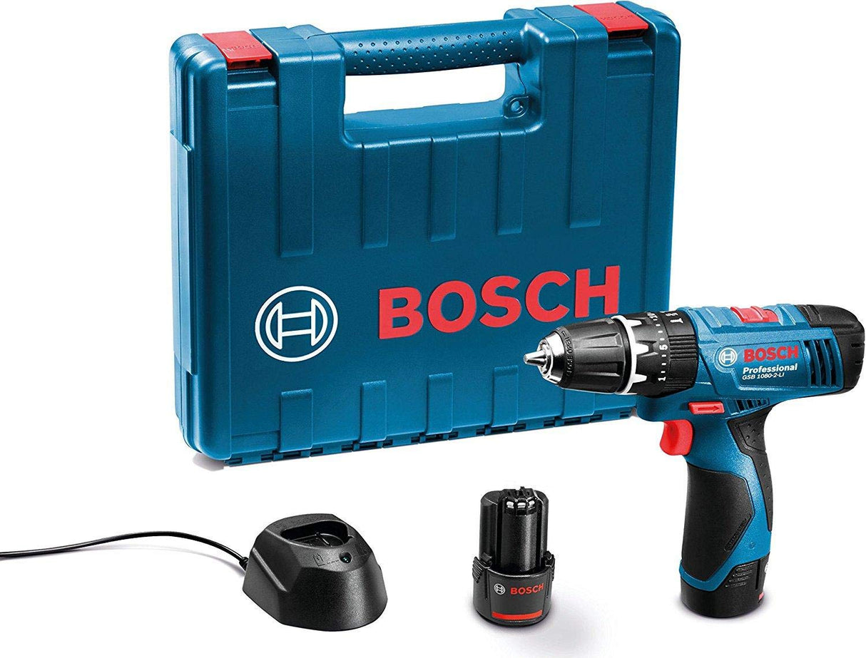 Bosch GSB 120‑LI Cordless Impact Drill Kit Blue - Tools Warehouse