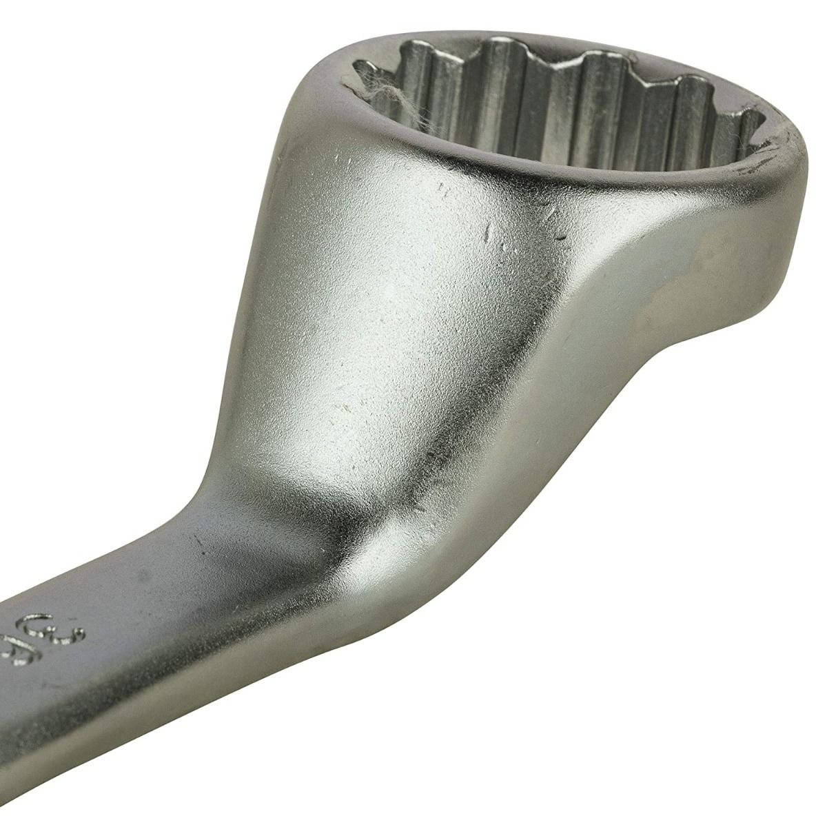 Stanley Deep Offset Bi‑Hex Ring Spanner CRV - Tools Warehouse