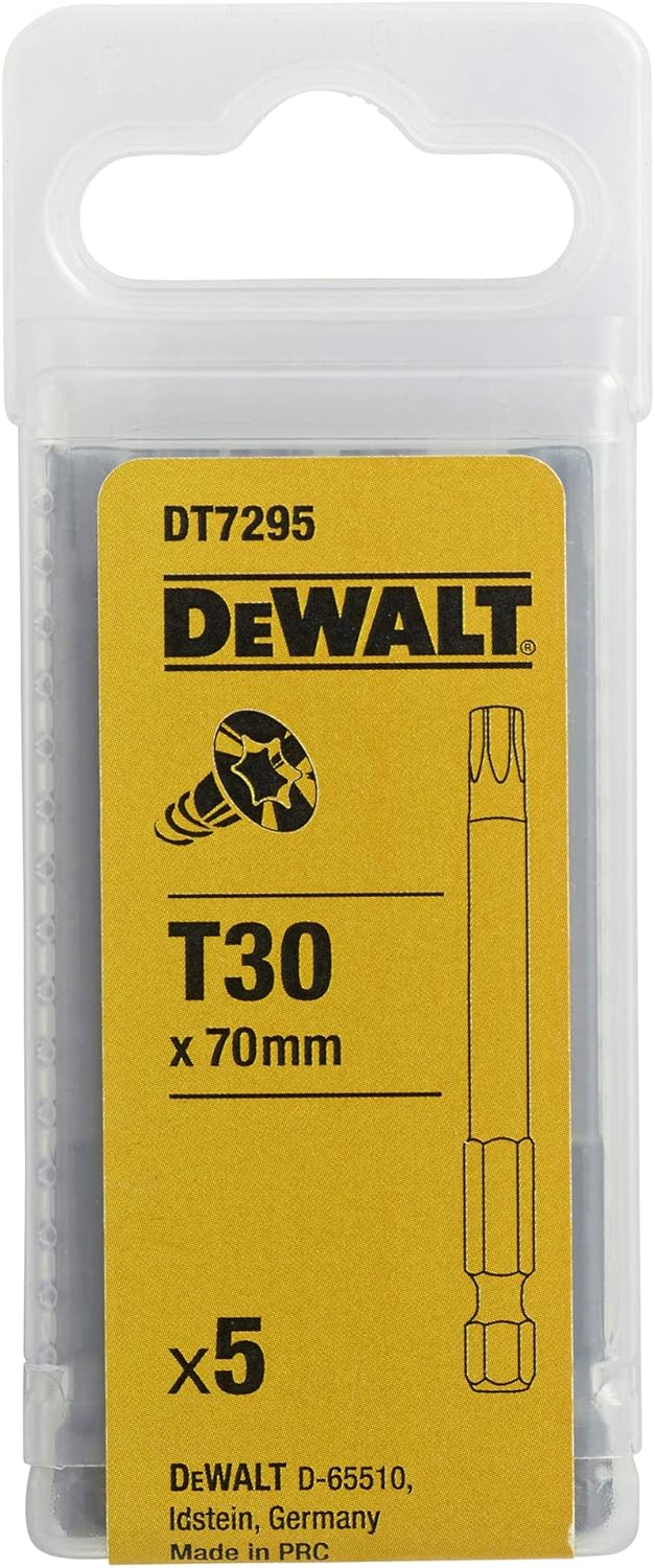 Dewalt DT7295-QZ T30 70mm Torsion Bits 5Pc