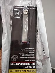Stanley 25-Blade Feeler Gauge 0.04–1.00mm