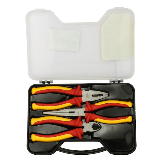 Stanley VDE 3‑Piece Insulated Plier Set