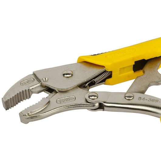 Stanley 5" Curved Jaw Locking Plier