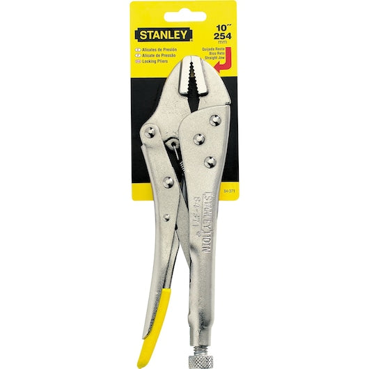 Stanley 10" Straight Jaw Locking Plier