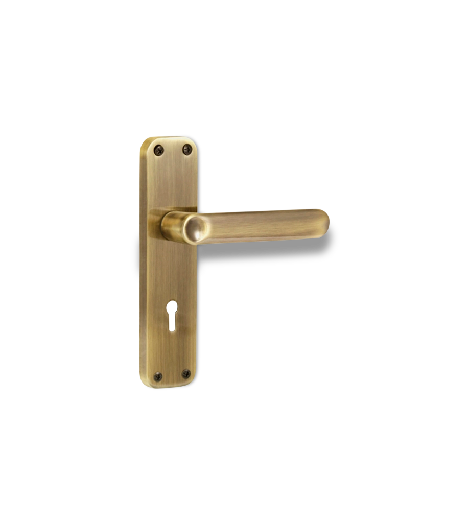 ELC 09 6 Lever Mortise Lock Antique Brass Model 6326