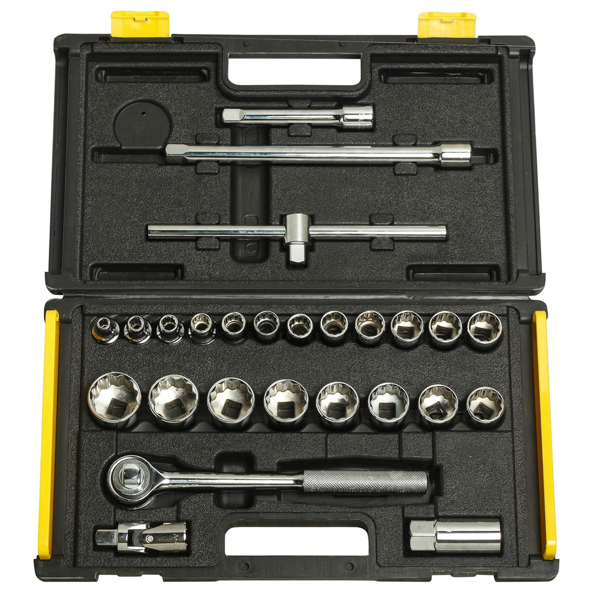 Stanley 25-Pc 1/2" Drive 12PT Socket Set
