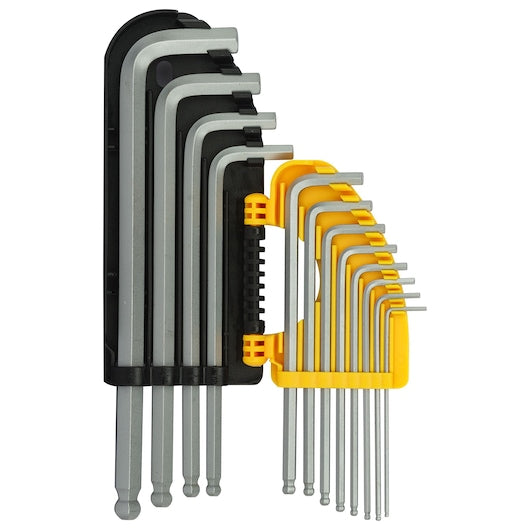 Stanley 12pc Long Ball Point Hex Key - Tools Warehouse