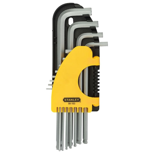 Stanley 12pc Long Ball Point Hex Key - Tools Warehouse