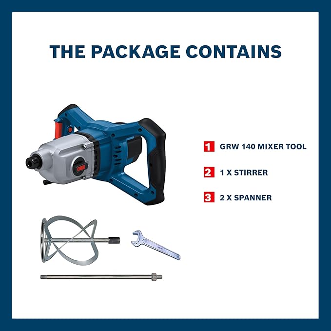 BOSCH Professional GRW 140 Paint Mixer - Tools Warehouse