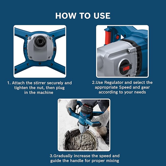 BOSCH Professional GRW 140 Paint Mixer - Tools Warehouse