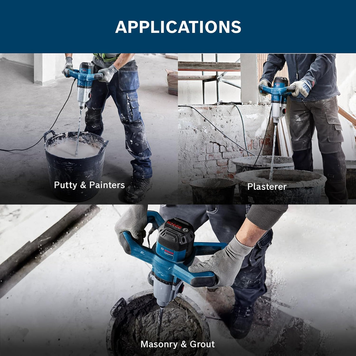 BOSCH Professional GRW 140 Paint Mixer - Tools Warehouse