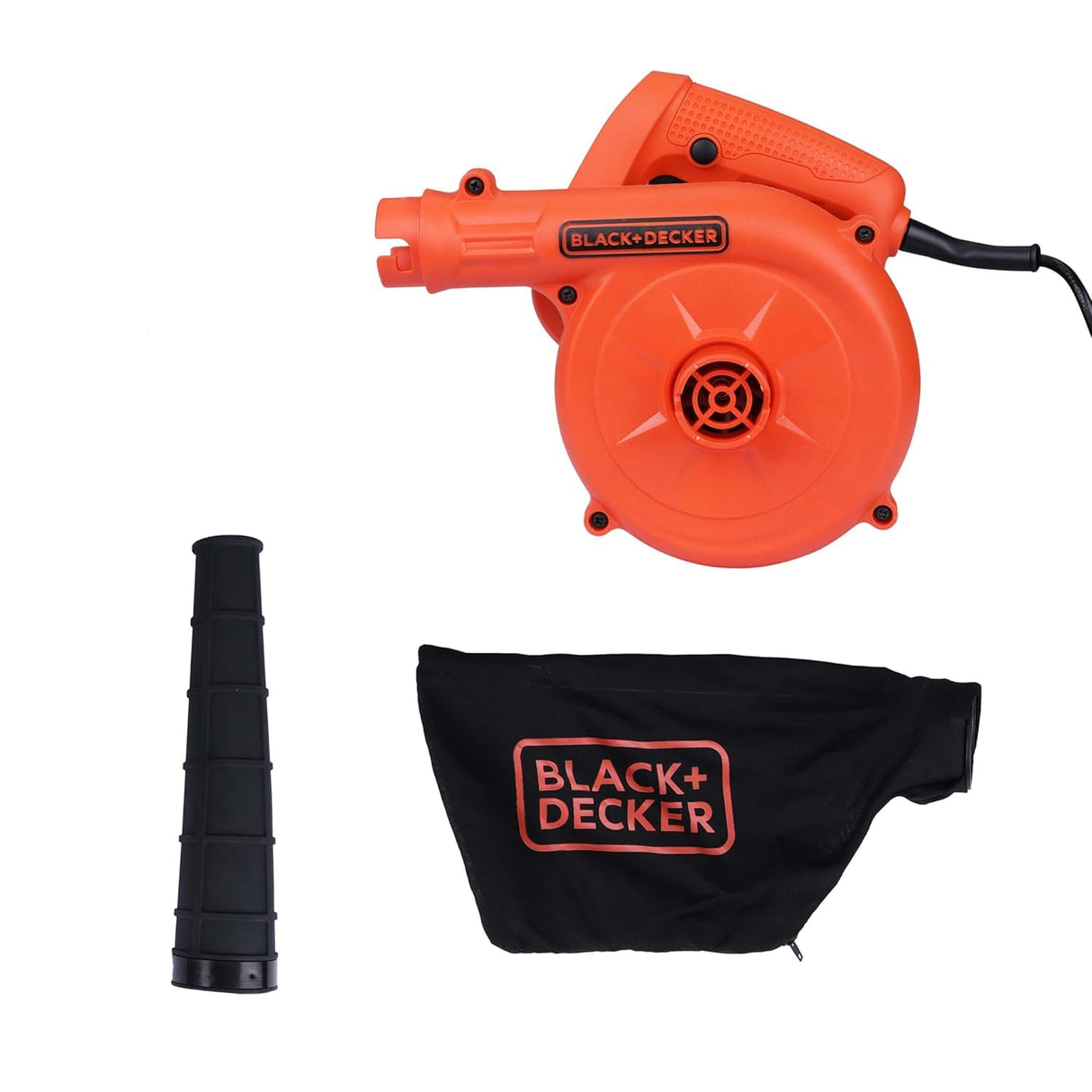 BLACK+DECKER BDB530-IN 530W Blower & Vacuum 2‑in‑1