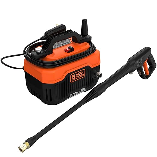 BLACK+DECKER BEPW1600H-IN 1600PSI Pressure Washer