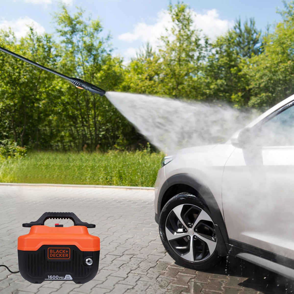 BLACK+DECKER BEPW1600H-IN 1600PSI Pressure Washer