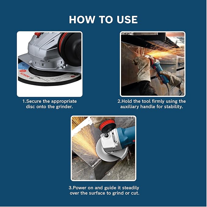 Bosch GWS 14-125 CI 1400W Heavy Duty Angle Grinder - Tools Warehouse