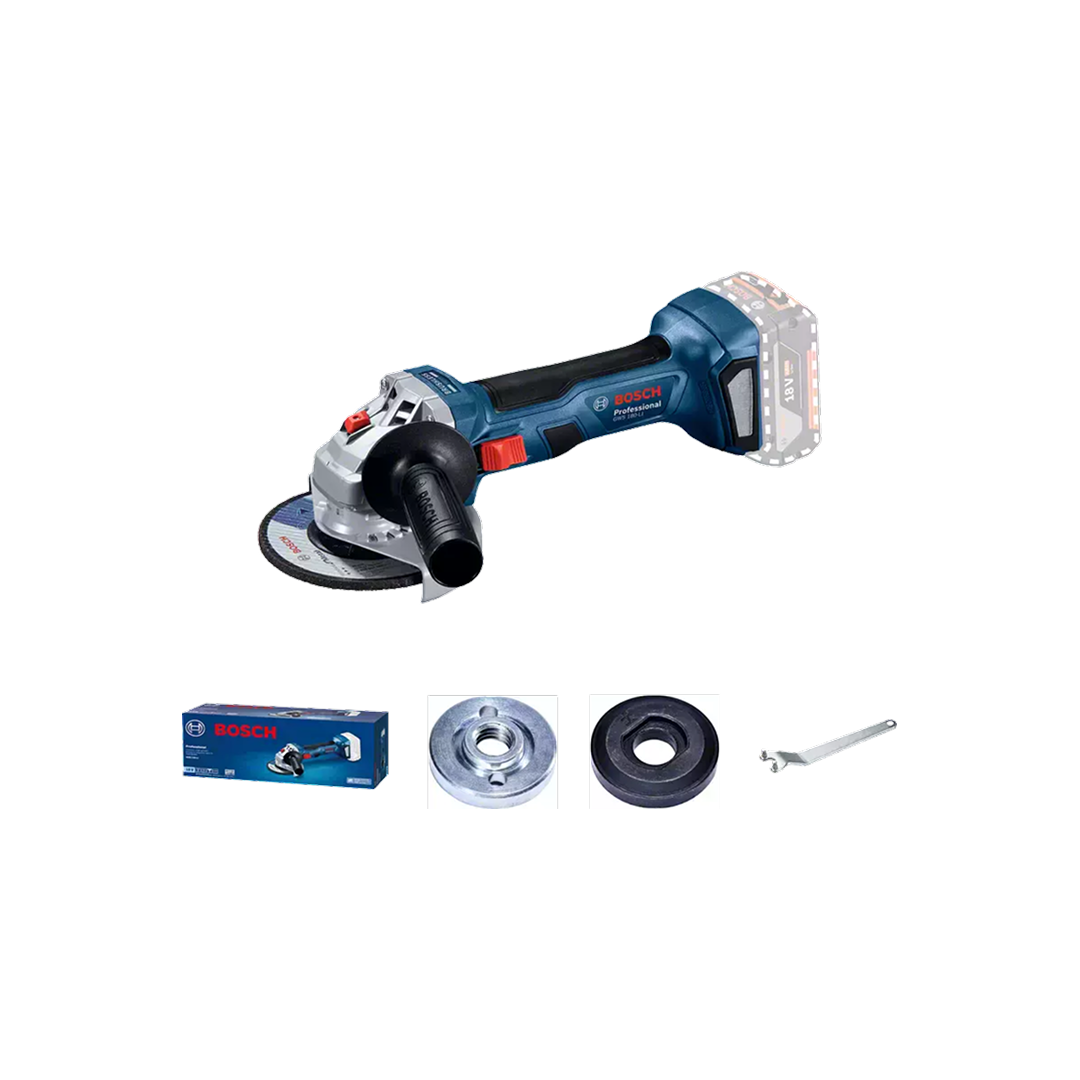 Bosch GWS 180‑LI Cordless Angle Grinder 100mm Solo