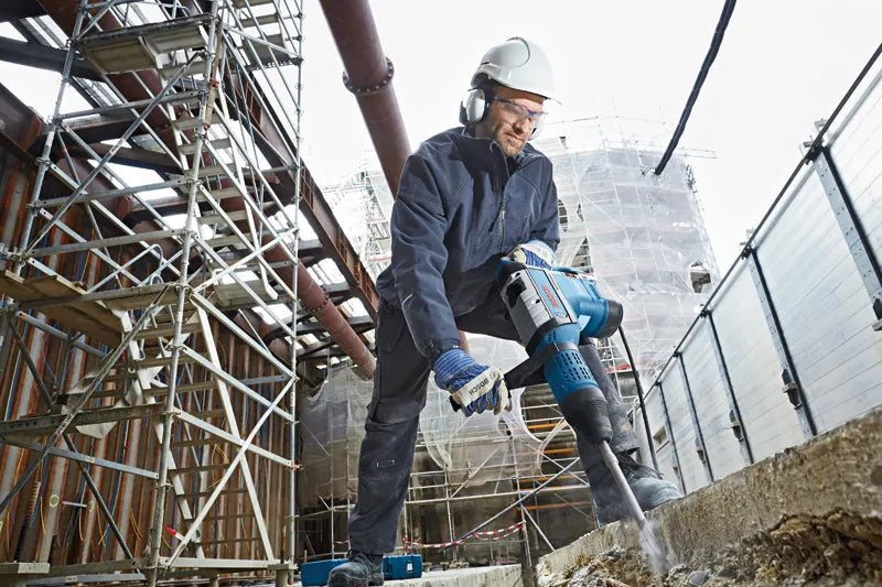 Bosch GBH 12-52 DV SDS-Max rotary hammer offering superior impact energy for concrete work