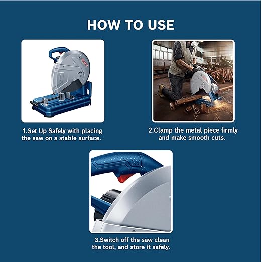 Bosch GCO 14‑24 2400W 14" Metal Cut‑Off Saw - Tools Warehouse