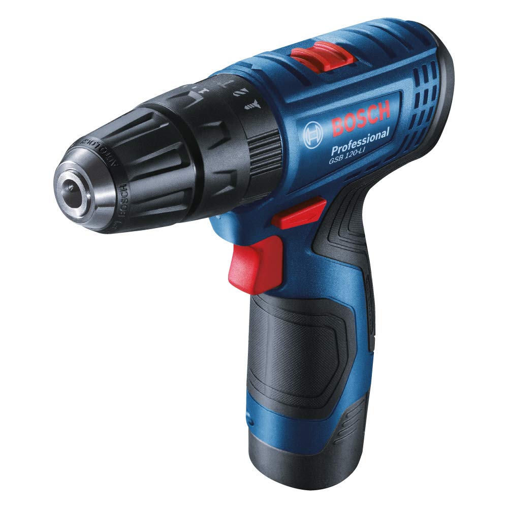 Bosch GSB 120‑LI Cordless Impact Drill Kit Blue - Tools Warehouse
