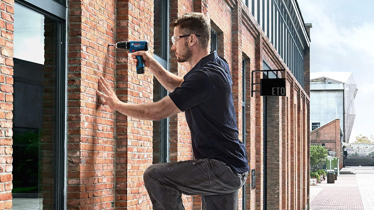 Bosch GSB 120‑LI Cordless Impact Drill Kit Blue - Tools Warehouse