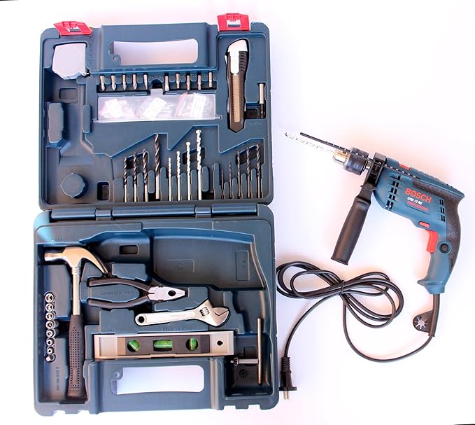 Bosch GSB 600 RE 13mm 600 Watt Corded Smart Drill Kit - Tools Warehouse