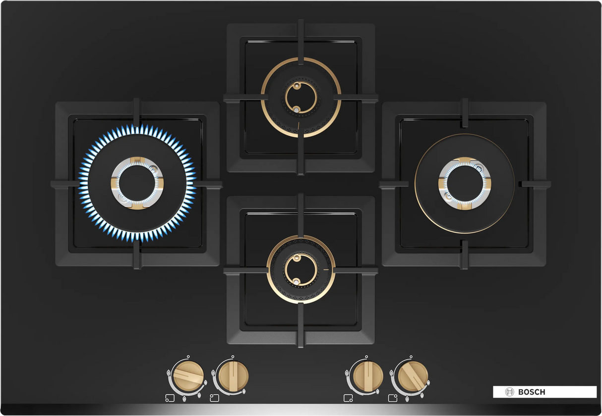 Bosch True Brass 3D Gas Hob 75cm PNI7B6G20I
