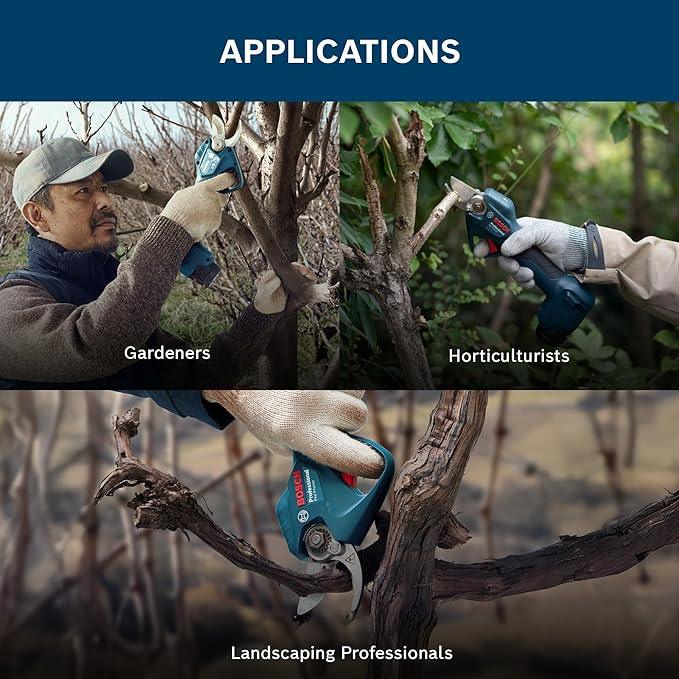 Bosch Pro Pruner 12V Cordless Secateur + Battery - Tools Warehouse