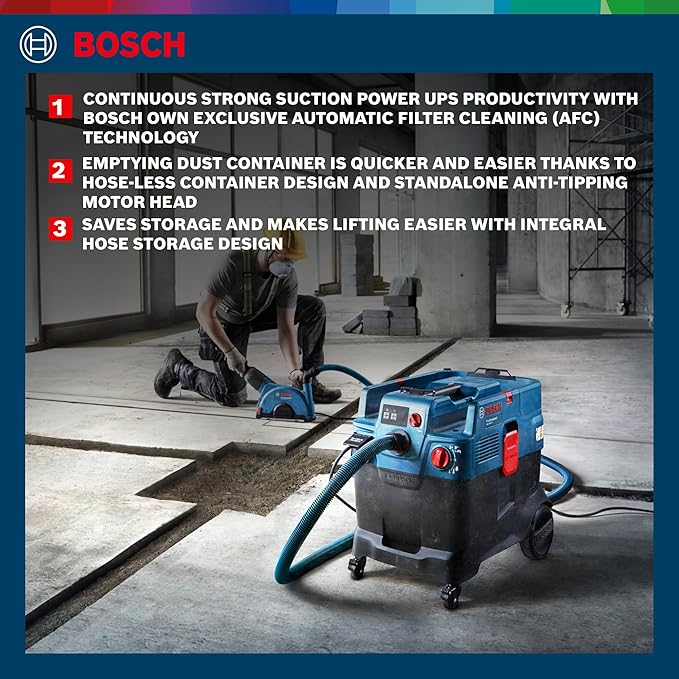 Bosch Professional GAS 400 Industrial Vacuum - Tools Warehouse