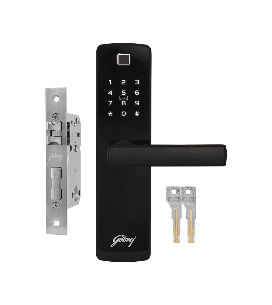 Godrej Catus Connect Digital Mortise Lock – 3 Deadbolt