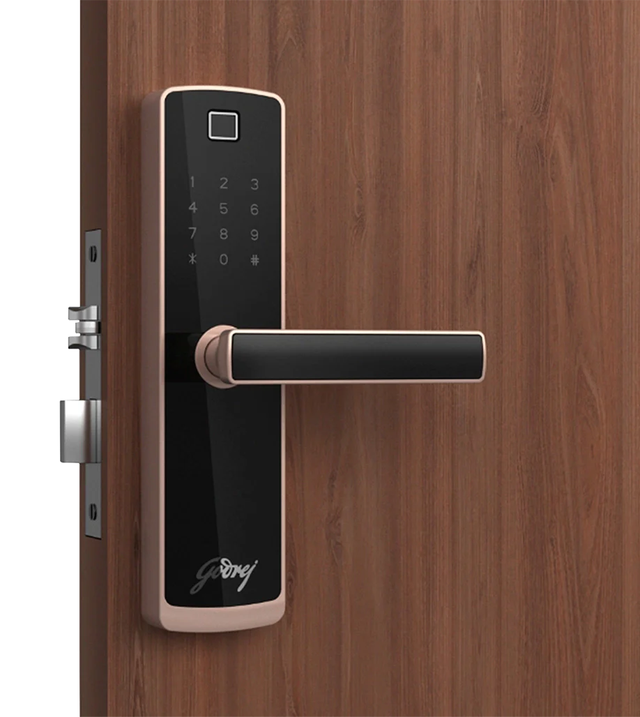 Godrej Catus Connect Digital Mortise Lock – 3 Deadbolt