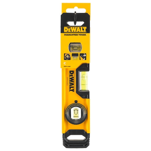 DeWalt 250mm Compact Torpedo Spirit Level