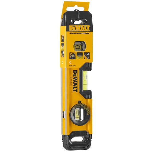 DeWalt 250mm Compact Torpedo Spirit Level