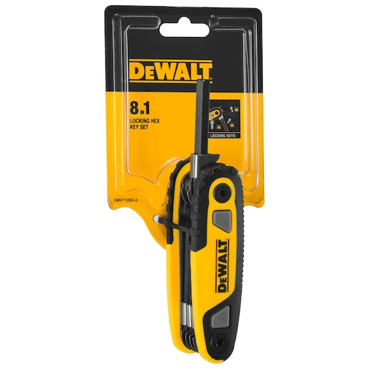 DeWalt Folding Locking Hex Keys Metric - Tools Warehouse