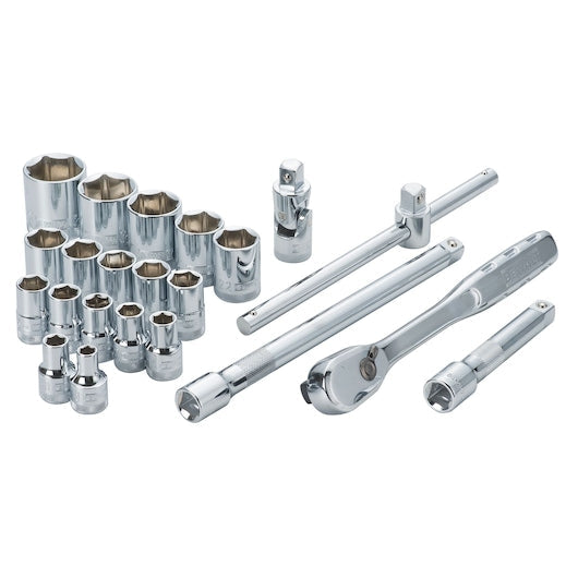 DeWalt 22-Pc 1/2" Drive 6PT Socket Set