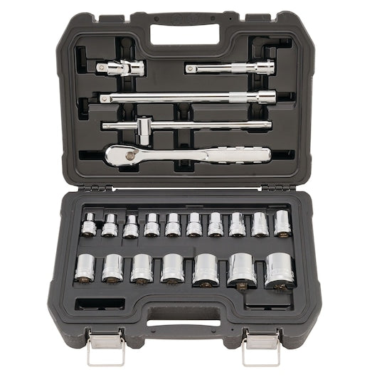 DeWalt 22 Pc 1/2 inch Drive 6PT Socket Set