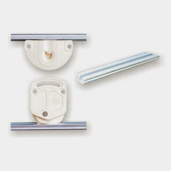 Ebco Alu Profile Rail 3M for Sliding Cabinet Shutter Fittings