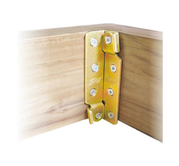 Ebco Bed Clamp – Zinc Plated Yellow Finish