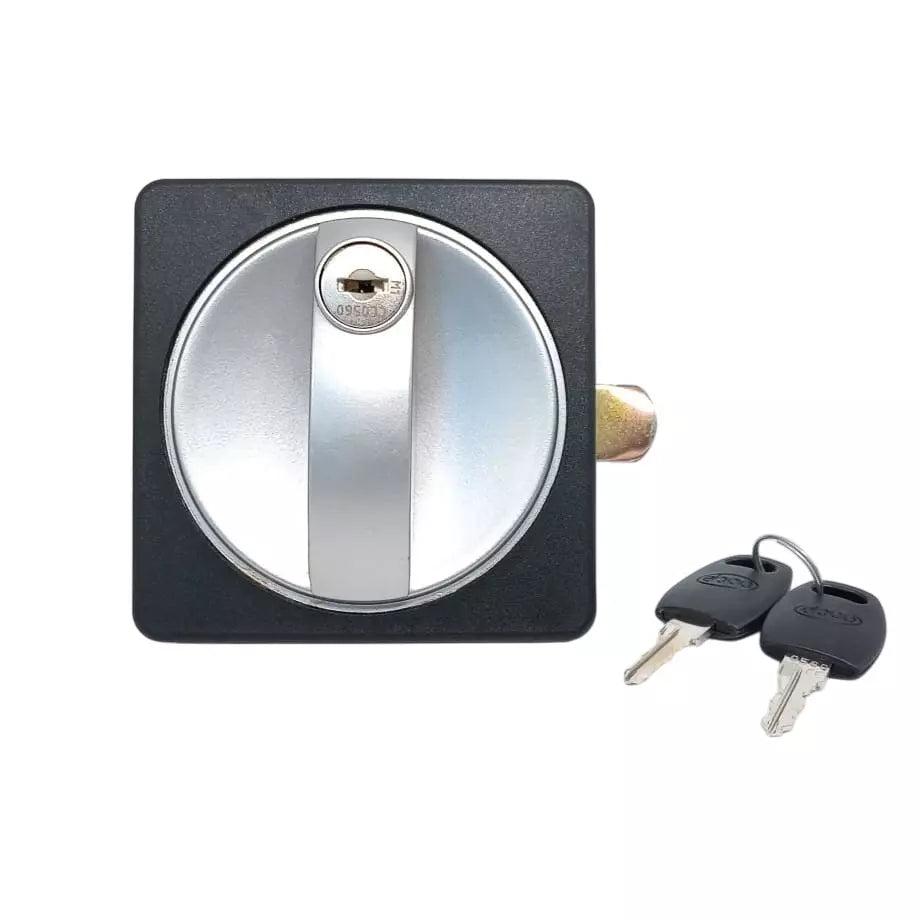 Ebco Cupboard Lock for Steel Cabinet – 3 (Nickel Plated)